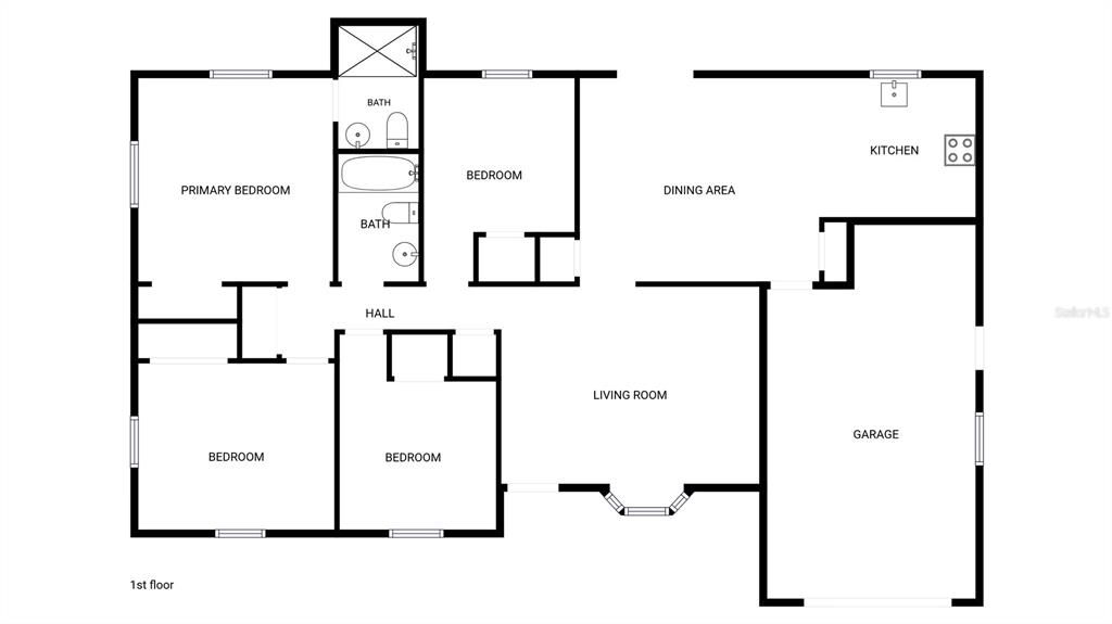 En Venta: $349,000 (4 camas, 2 baños, 1365 Pies cuadrados)