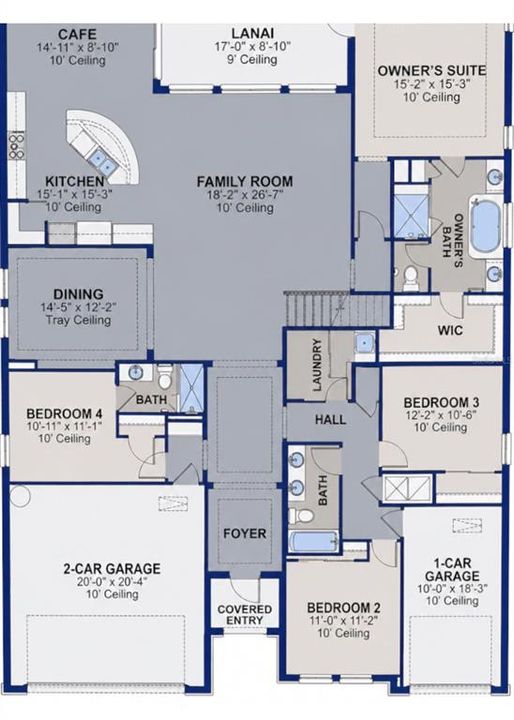 En Venta: $1,299,900 (4 camas, 3 baños, 3291 Pies cuadrados)