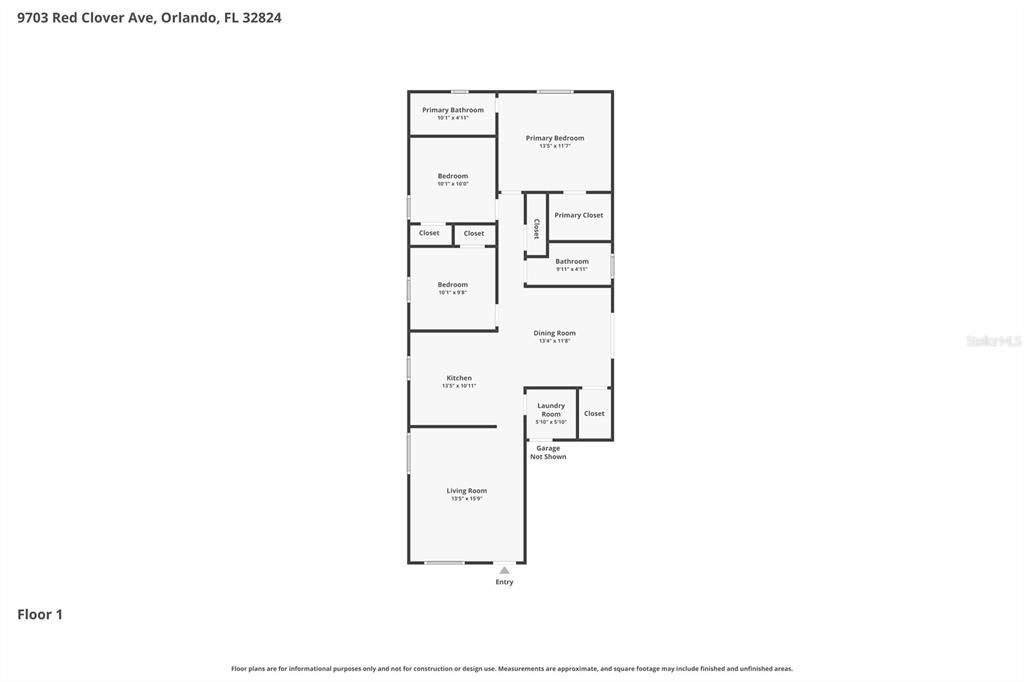 For Sale: $350,000 (3 beds, 2 baths, 1234 Square Feet)