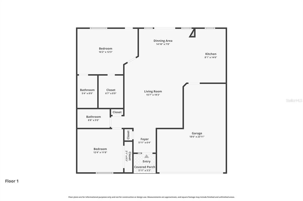 For Sale: $190,000 (2 beds, 2 baths, 1099 Square Feet)