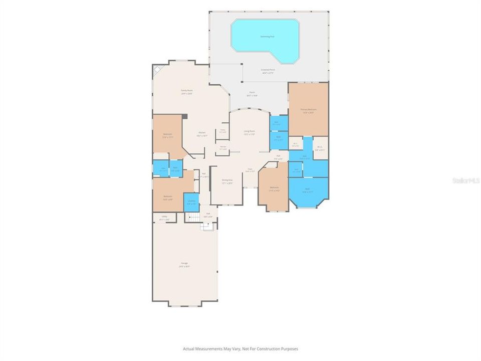 На продажу: $1,375,000 (4 спален, 4 ванн, 4178 Квадратных фут)
