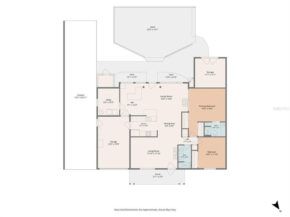 For Sale: $245,000 (2 beds, 2 baths, 1282 Square Feet)