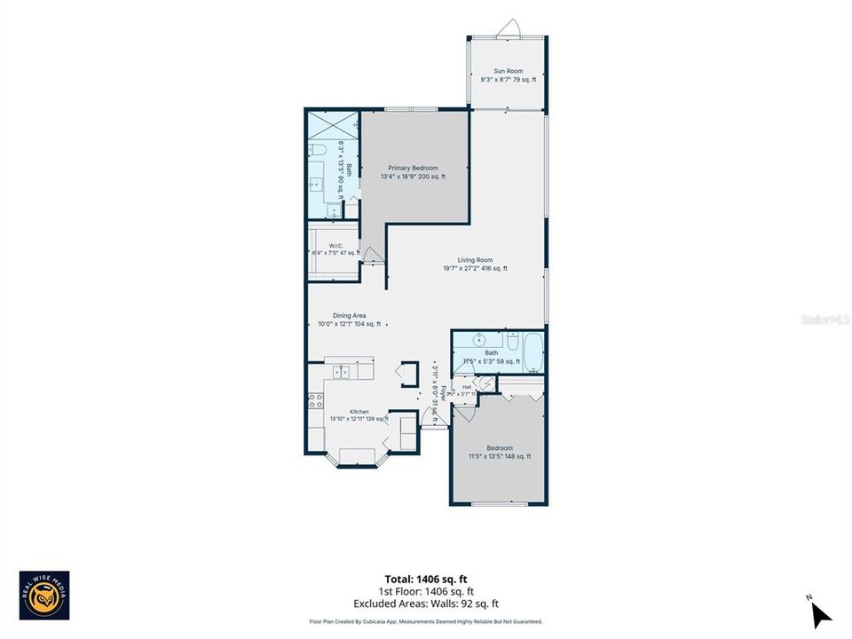 На продажу: $245,000 (2 спален, 2 ванн, 1346 Квадратных фут)