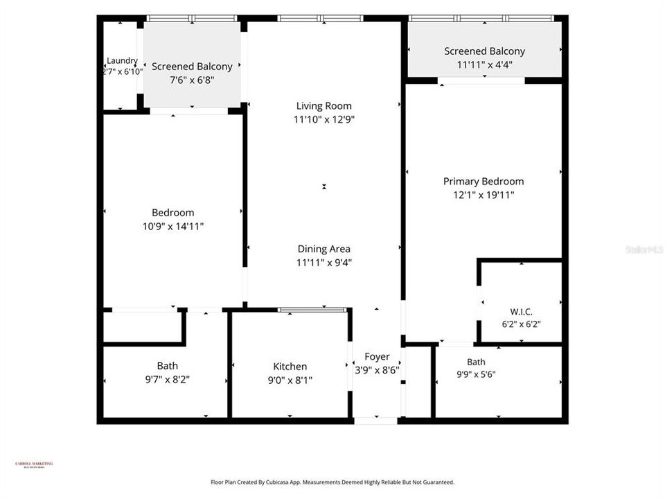 На продажу: $160,000 (2 спален, 2 ванн, 955 Квадратных фут)
