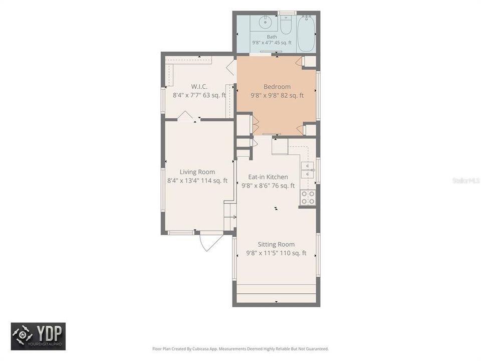 En Venta: $78,500 (1 camas, 1 baños, 350 Pies cuadrados)