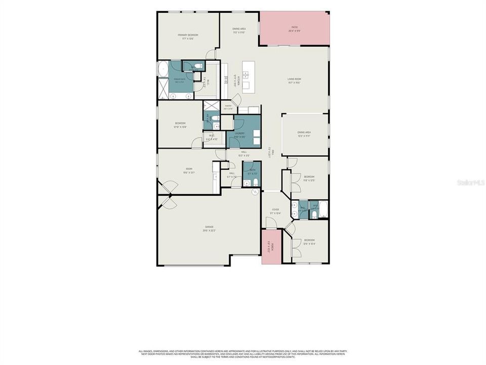 На продажу: $409,000 (4 спален, 3 ванн, 2820 Квадратных фут)