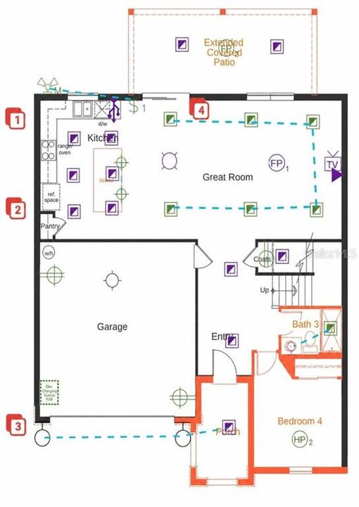 For Rent: $2,900 (4 beds, 3 baths, 2556 Square Feet)