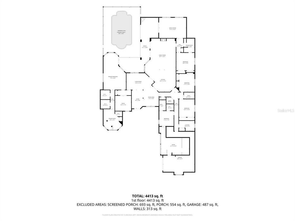 En Venta: $1,695,000 (5 camas, 4 baños, 4914 Pies cuadrados)