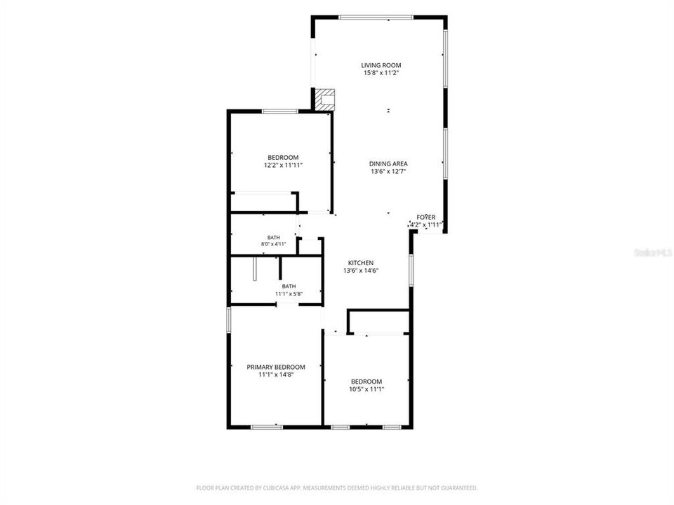 На продажу: $425,000 (3 спален, 2 ванн, 1211 Квадратных фут)