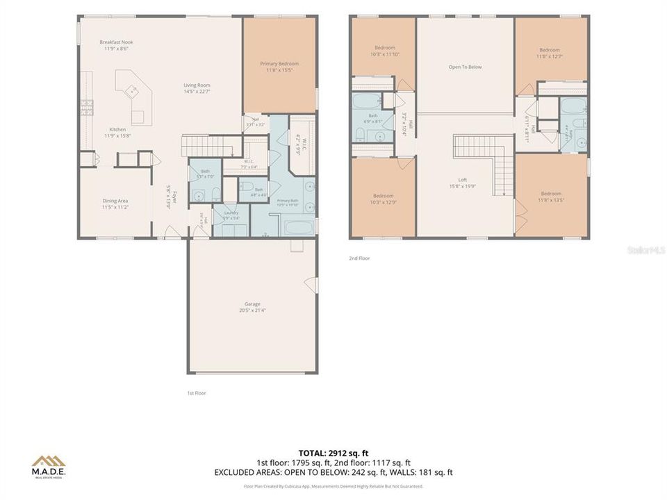 На продажу: $479,000 (5 спален, 3 ванн, 2612 Квадратных фут)