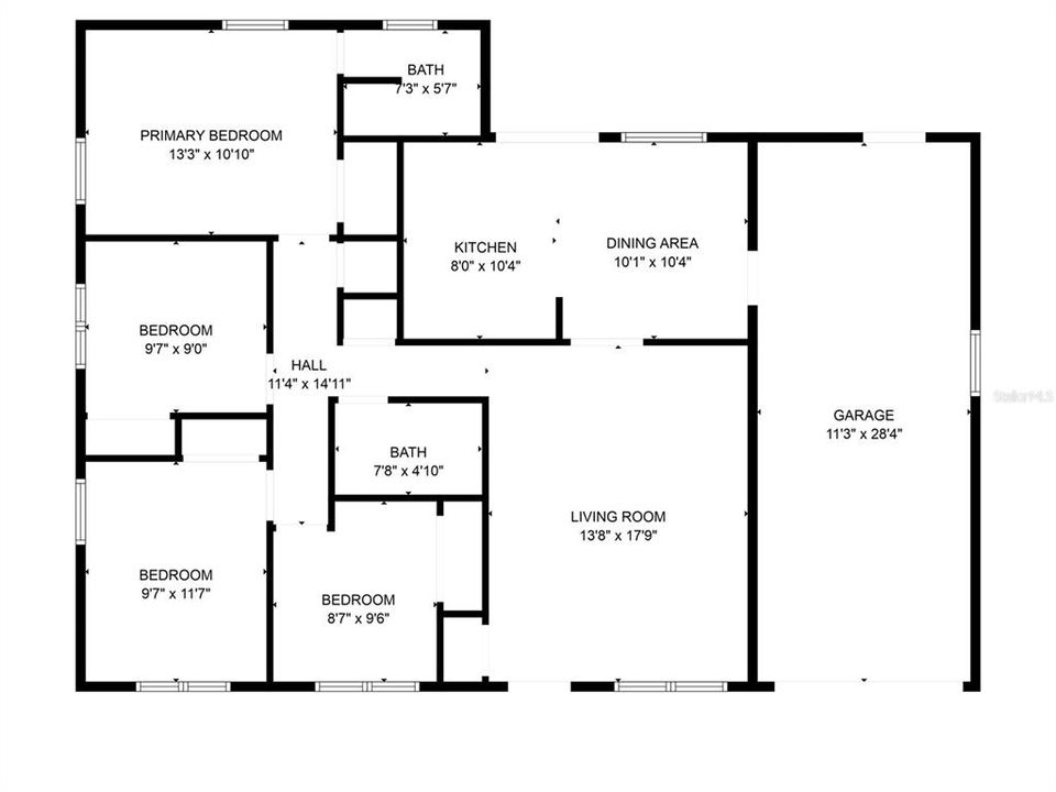 For Rent: $3,600 (4 beds, 2 baths, 1242 Square Feet)