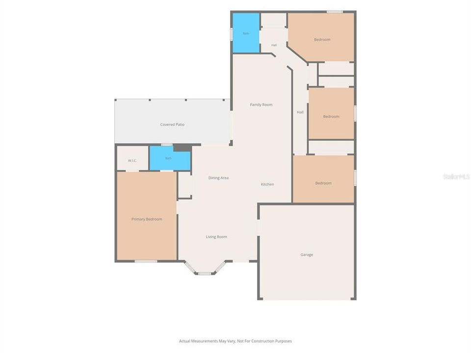 На продажу: $359,000 (4 спален, 2 ванн, 1728 Квадратных фут)