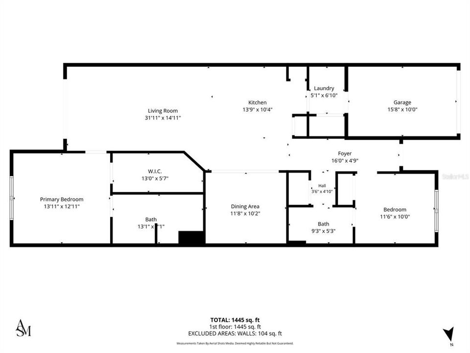 На продажу: $199,999 (2 спален, 2 ванн, 1385 Квадратных фут)