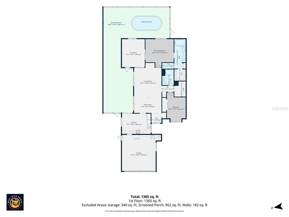 For Sale: $270,000 (2 beds, 2 baths, 1283 Square Feet)