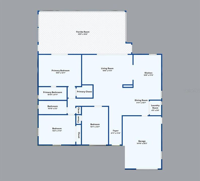 На продажу: $349,900 (3 спален, 2 ванн, 1529 Квадратных фут)