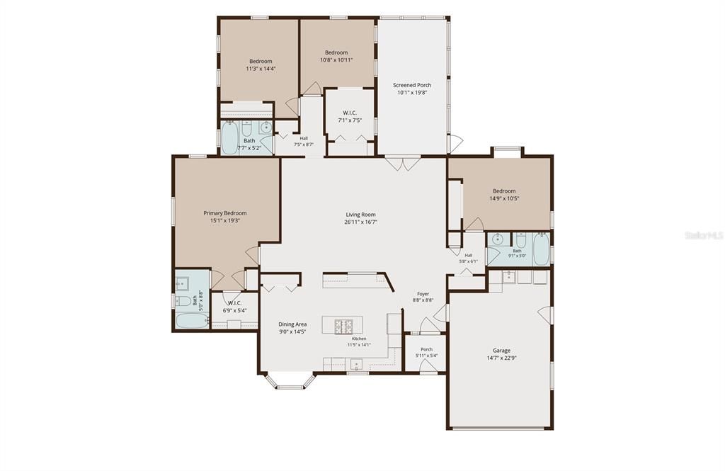 Под контрактом: $199,000 (4 спален, 3 ванн, 1922 Квадратных фут)