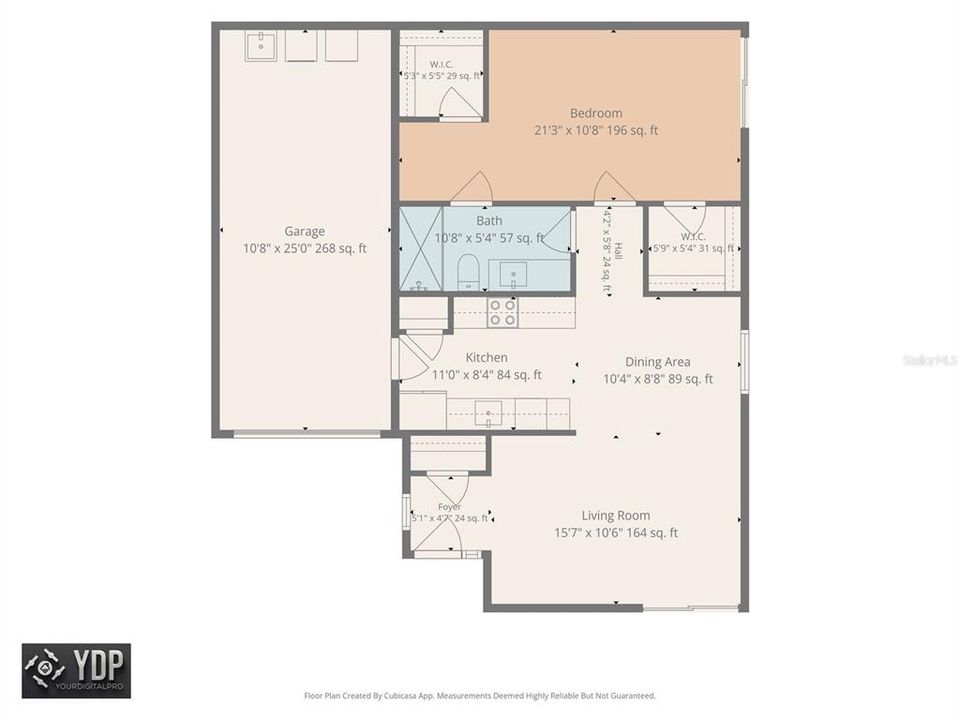 For Sale: $220,000 (1 beds, 1 baths, 814 Square Feet)
