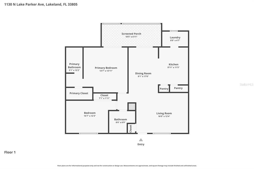 На продажу: $147,500 (2 спален, 2 ванн, 1120 Квадратных фут)