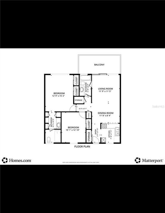 На продажу: $479,000 (2 спален, 2 ванн, 1072 Квадратных фут)