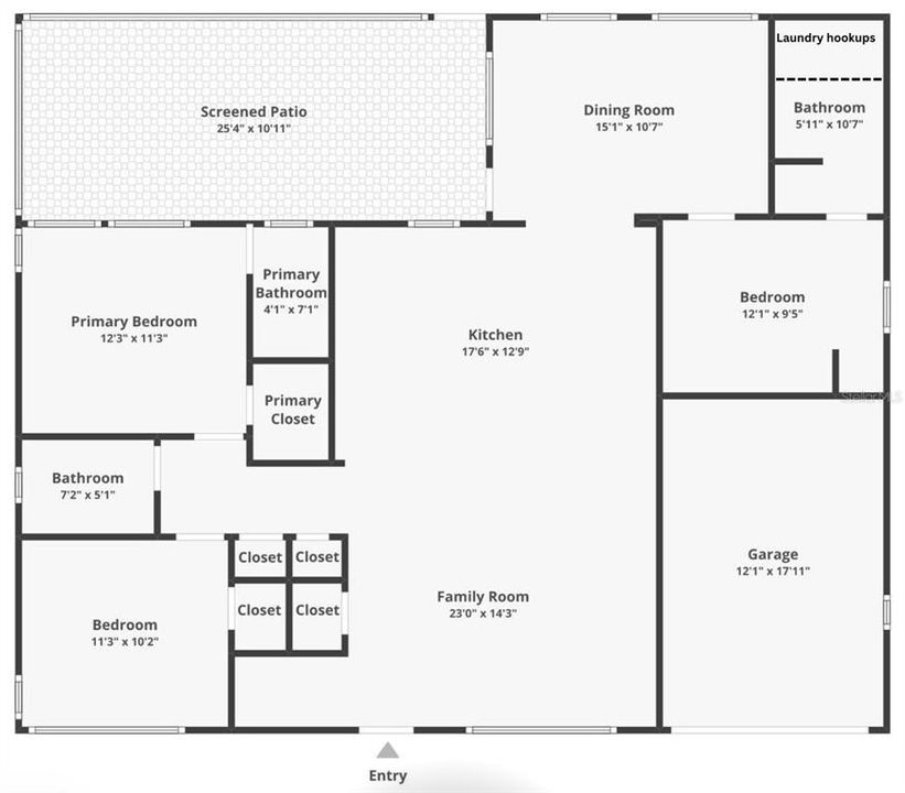 На продажу: $529,000 (3 спален, 3 ванн, 1377 Квадратных фут)