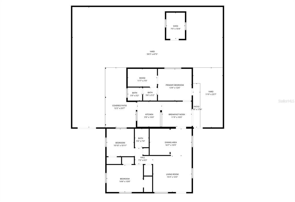 На продажу: $689,900 (3 спален, 2 ванн, 2085 Квадратных фут)