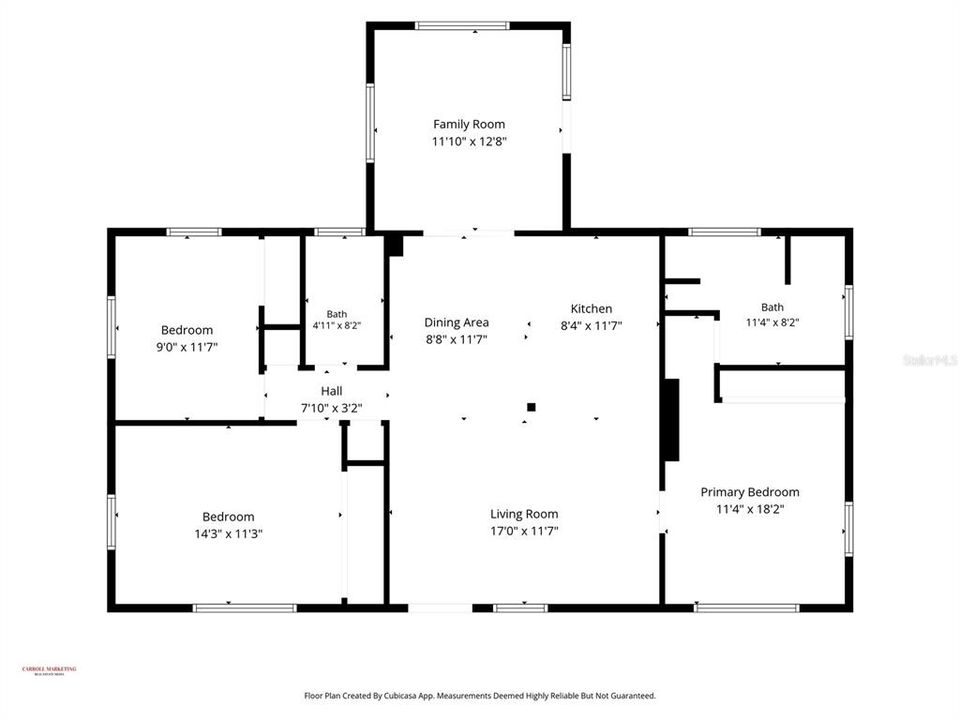 Active With Contract: $415,000 (3 beds, 2 baths, 1200 Square Feet)