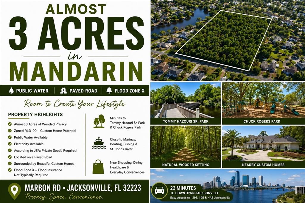 En Venta: $360,000 (2.88 acres)