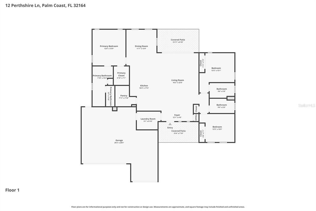 На продажу: $459,900 (3 спален, 3 ванн, 1804 Квадратных фут)