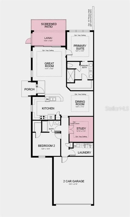 For Sale: $375,898 (2 beds, 2 baths, 1533 Square Feet)