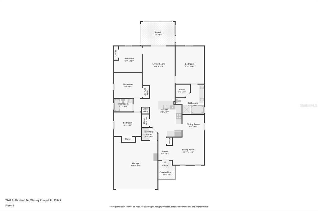 На продажу: $389,000 (5 спален, 3 ванн, 2290 Квадратных фут)