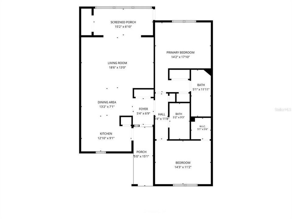 For Sale: $224,000 (2 beds, 2 baths, 1396 Square Feet)