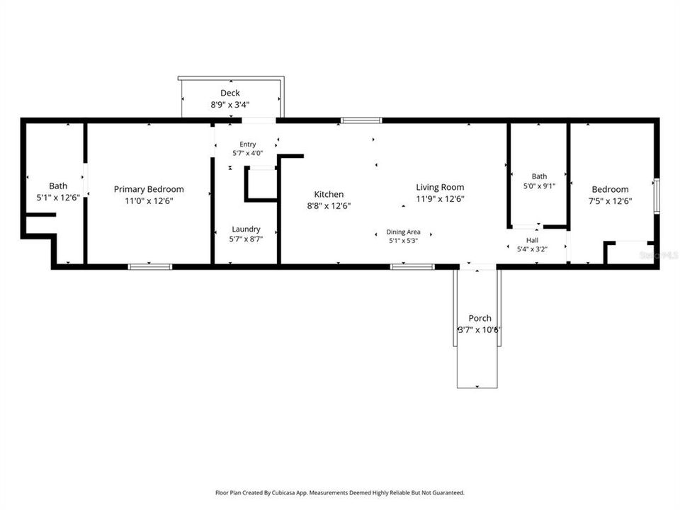 На продажу: $189,000 (2 спален, 2 ванн, 728 Квадратных фут)