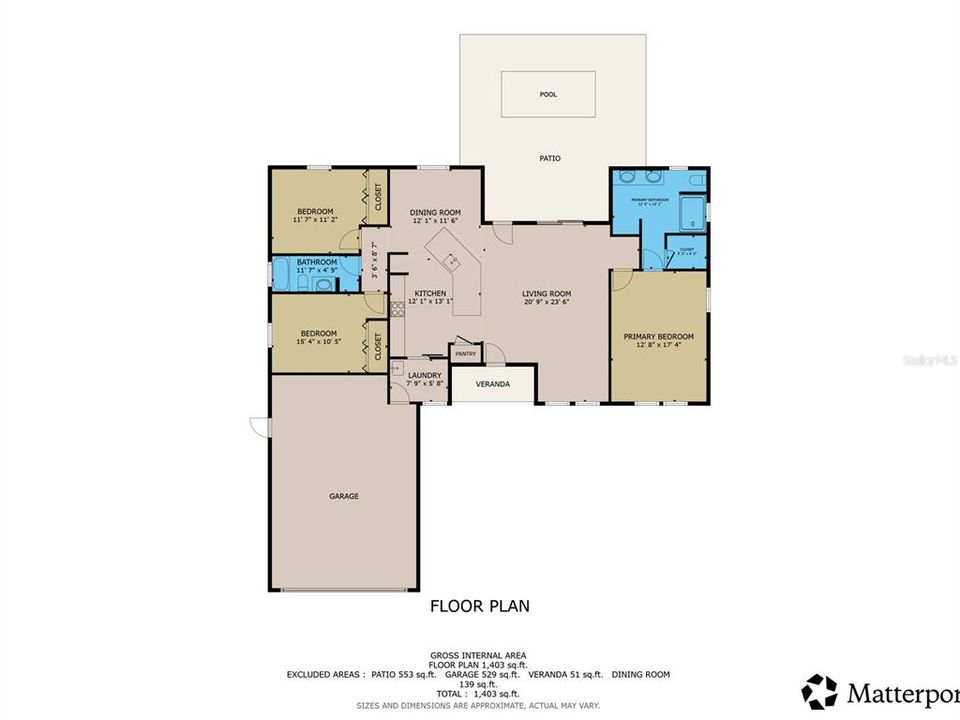 For Sale: $345,000 (3 beds, 2 baths, 1612 Square Feet)