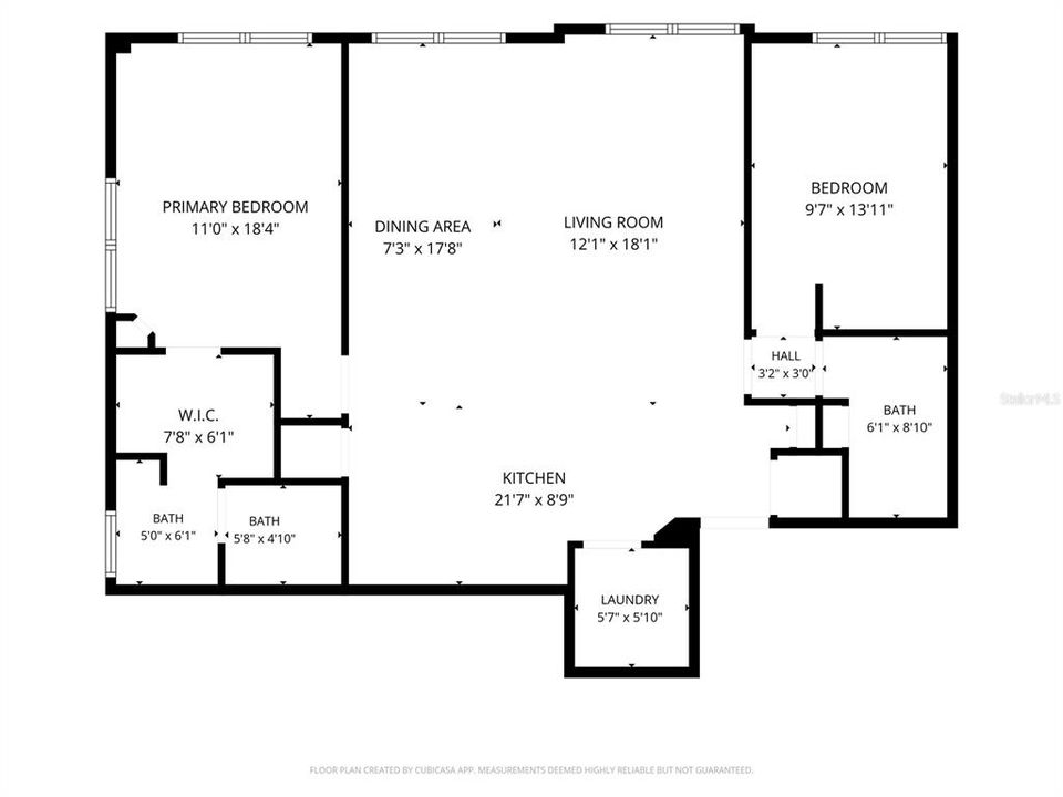 For Sale: $325,000 (2 beds, 2 baths, 1100 Square Feet)