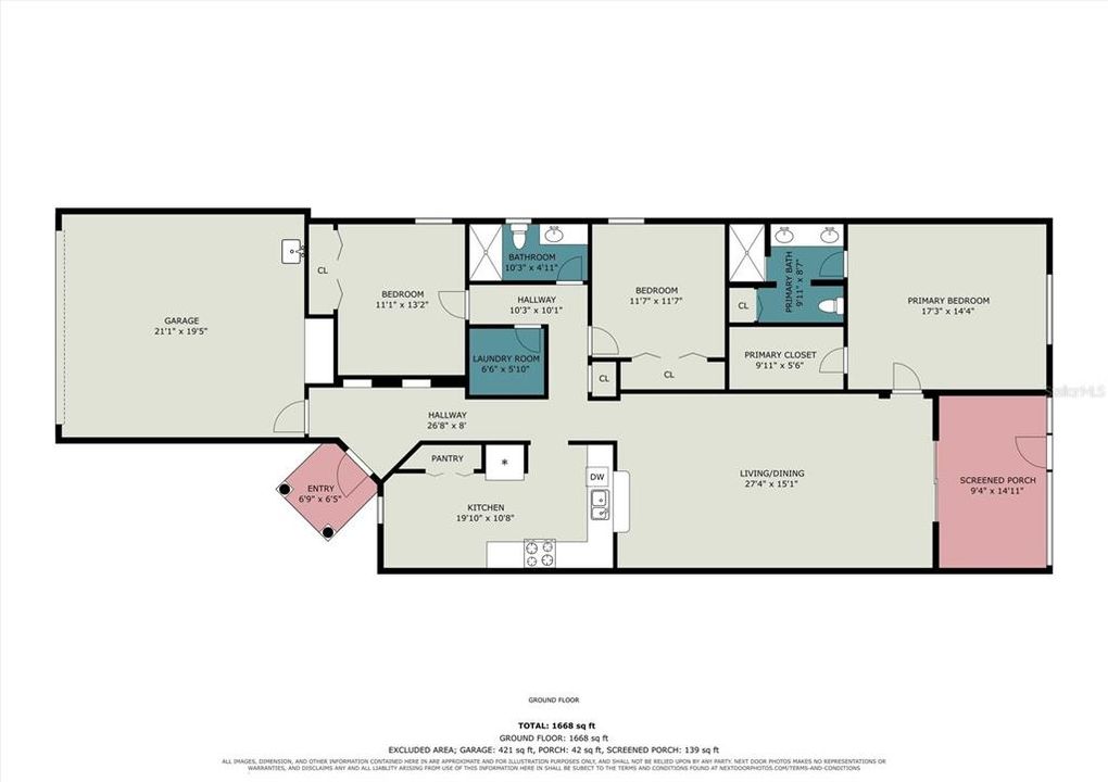 For Sale: $372,000 (3 beds, 2 baths, 1625 Square Feet)
