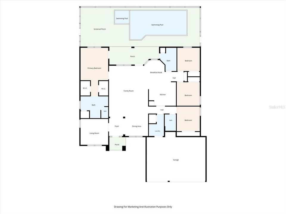 На продажу: $409,999 (4 спален, 3 ванн, 2341 Квадратных фут)