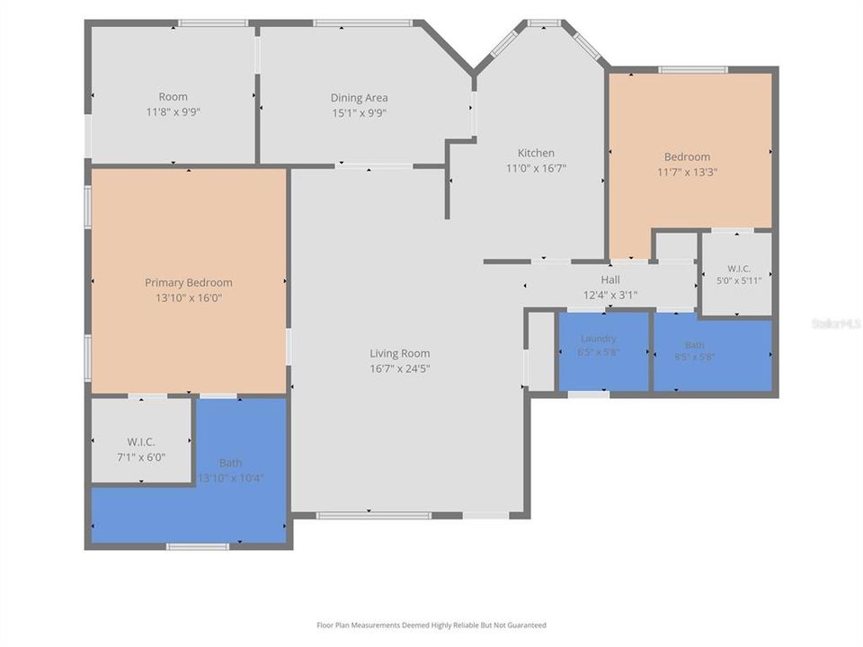For Sale: $275,000 (2 beds, 2 baths, 1614 Square Feet)