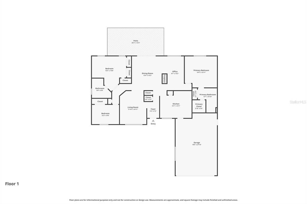На продажу: $415,000 (3 спален, 2 ванн, 1692 Квадратных фут)