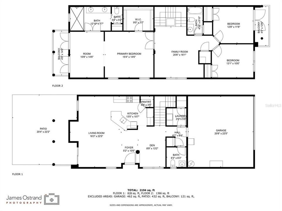 На продажу: $695,000 (3 спален, 2 ванн, 2194 Квадратных фут)