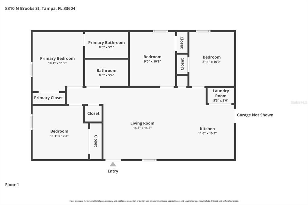 В аренду: $2,095 (4 спален, 2 ванн, 1098 Квадратных фут)