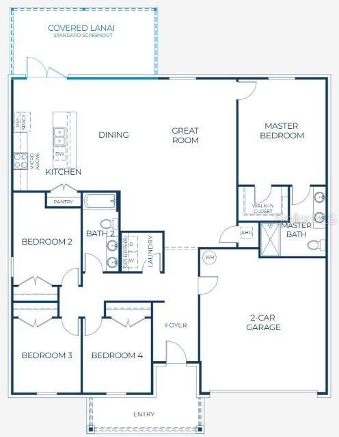 На продажу: $372,900 (4 спален, 2 ванн, 1867 Квадратных фут)