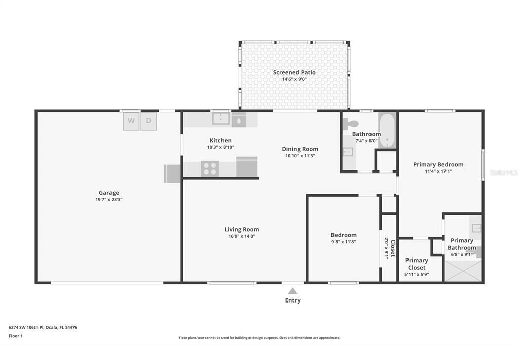 For Sale: $225,000 (2 beds, 2 baths, 1008 Square Feet)