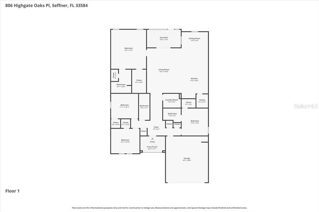 For Sale: $429,900 (4 beds, 3 baths, 2160 Square Feet)
