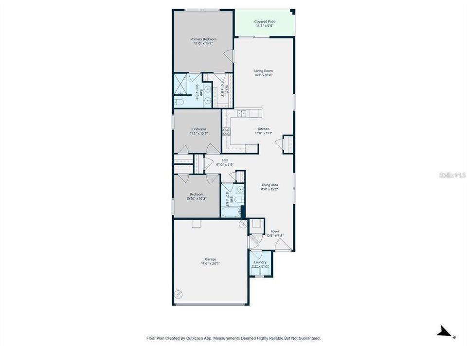 На продажу: $299,900 (3 спален, 2 ванн, 1516 Квадратных фут)