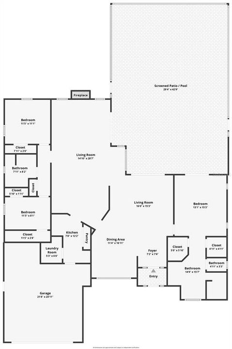 Activo con contrato: $499,999 (3 camas, 2 baños, 2186 Pies cuadrados)