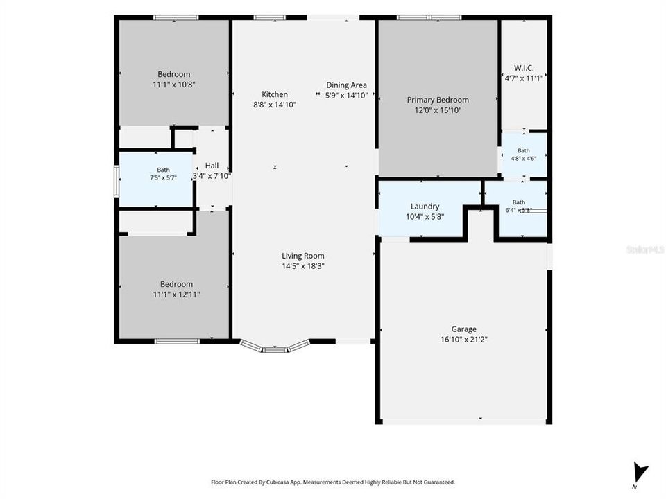 For Sale: $390,000 (3 beds, 2 baths, 1348 Square Feet)