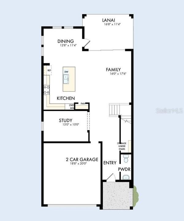 На продажу: $606,990 (4 спален, 2 ванн, 2805 Квадратных фут)