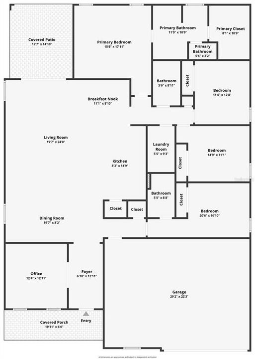 На продажу: $430,000 (4 спален, 3 ванн, 2471 Квадратных фут)