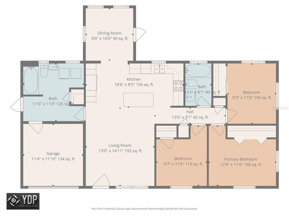 На продажу: $475,000 (3 спален, 2 ванн, 1150 Квадратных фут)