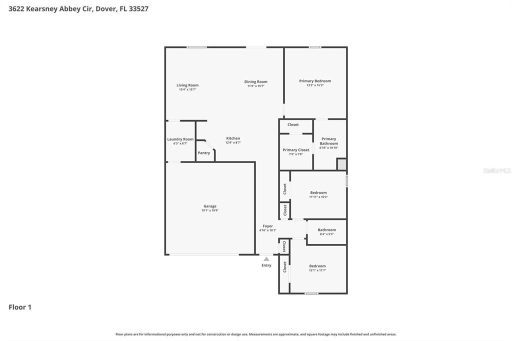 En Venta: $335,000 (3 camas, 2 baños, 1561 Pies cuadrados)